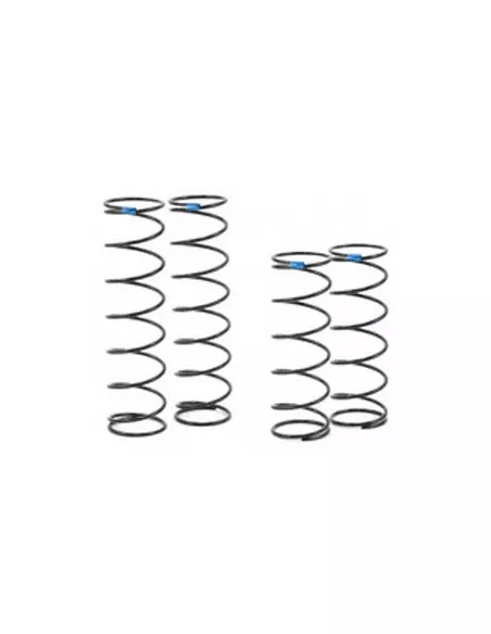 Long Pitch Shock Spring Set - Blue 1.5mm 2.0 (4 Uds.) Sworkz BK1 EVO II SW-210029A - SWorkz S350 BK1/BE1/BX1