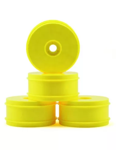 Wheels - Yellow Hex. 17mm 1/8 Buggy (4 U.) VP-Pro Racing WE-001-RY - Rims and Inserts 1/8 Buggy