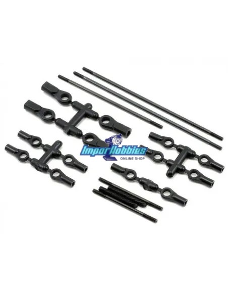Kit biellettes de direction Kyosho Mad Force / FO-XX MA014 - Kyosho Mad Force GP & EP - Pièces detachées et options