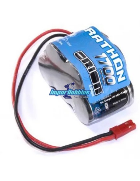 Accu Récepteur (3+2) 6V 1700Mah prise Bec Team Orion ORI12243 - Batteries Ni-Mh pour Recepteur