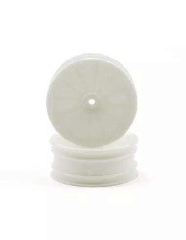 Front Wheel - White 56mm 2WD Hex 12mm (2 U.) Kyosho RB5 / RB6 / RB6.6 W5029W - Kyosho Ultima RB6 Kit - Spare Parts & Option Part