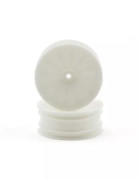 Front Wheel - White 56mm 2WD Hex 12mm (2 U.) Kyosho RB5 / RB6 / RB6.6 W5029W - Kyosho Ultima RB6 Kit - Spare Parts & Option Part