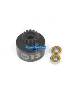 Closed Clutch Bell 13T w/ Bearing 1/8 Buggy Hobbytech HT560223 - Clutch Bells