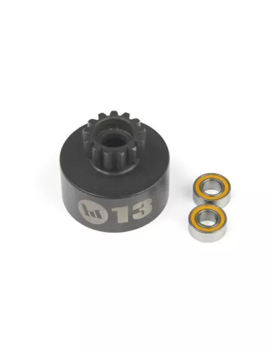 Closed Clutch Bell 13T w/ Bearing 1/8 Buggy Hobbytech HT560223 - Clutch Bells