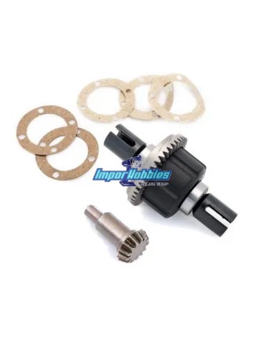 Differentiel complet avant / arriere & Pignon d'attaque Hobbytech STR8 / Spirit / NXT modèles nitro STR-082-1 - Hobbytech STR8 D