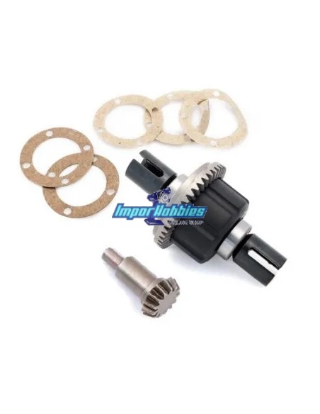Differentiel complet avant / arriere & Pignon d'attaque Hobbytech STR8 / Spirit / NXT modèles nitro STR-082-1 - Hobbytech STR8 D