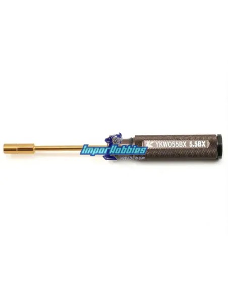 Llave de tubo hexagonal 5.5mm  Kyosho Team Kanai Tool YKW055BXB - Herramientas Kyosho