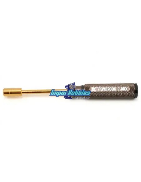 Llave de tubo hexagonal 7.0mm Kyosho Team Kanai Tool YKW070BXB - Herramientas Kyosho