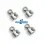Boules de barre anti-roulis (4 U.) Hobbytech STR8 / Spirit / EP X2 / NXT STR-059 - Hobbytech STR8 DeLuxe & STR8 EVO RTR - Pièces
