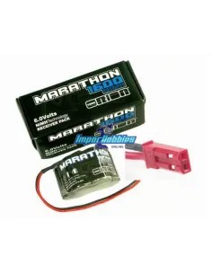 Batería receptor pirámide 6V 1600Mah c / Bec Team Orion ORI12232 - Baterías Ni-Mh para Receptor