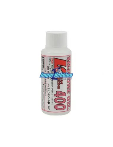 Huile silicone amortisseur 400cps 80cc Kyosho SIL0400-8 - Silicones Kyosho