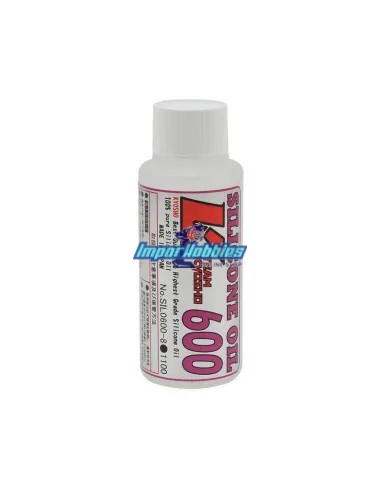 Huile silicone amortisseur 600cps 80cc Kyosho SIL0600-8 - Silicones Kyosho