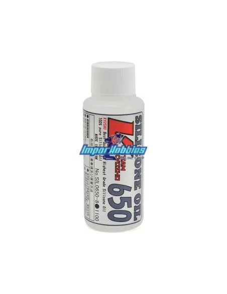 Huile silicone amortisseur 650cps 80cc Kyosho SIL0650-8 - Silicones Kyosho