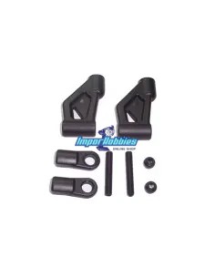 Front Upper Suspension Arm Set 17º (2 U.) Hobao Hyper 7 87022L - Hobao Hyper 7 TQ & 7.5 Nitro