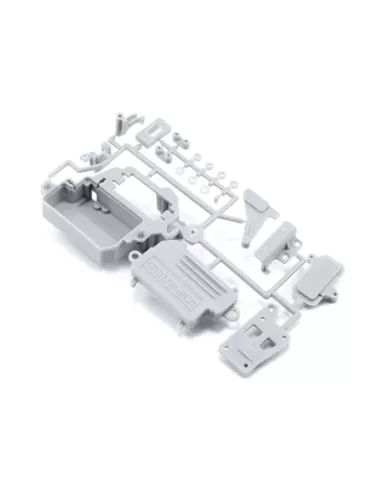 Radio Box Set Option White Kyosho Inferno MP9e TKI - TKI4 / Inferno VE IFF004W - Kyosho Inferno MP9e Kit EP - Spare Parts & Opti