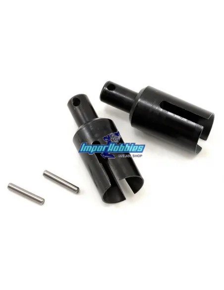 Noix de differentiel pignons (2 U.) Kyosho Ultima RB6 / RB6.6 / RB7 / RT6 / SC6 UM612 - Kyosho Ultima RB6 Kit - Pièces detachées