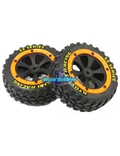 Pneus & Jantes montes coles  Kyosho SandMaster EZ002OR - Kyosho EZ Series Sand Master - Pièces detachées et options
