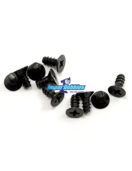 Vis tete fraisee pour differentiel M2.6x6mm (10 U.) Kyosho RB6 1-S32606TP - Kyosho Ultima RB6 Kit - Pièces detachées et options
