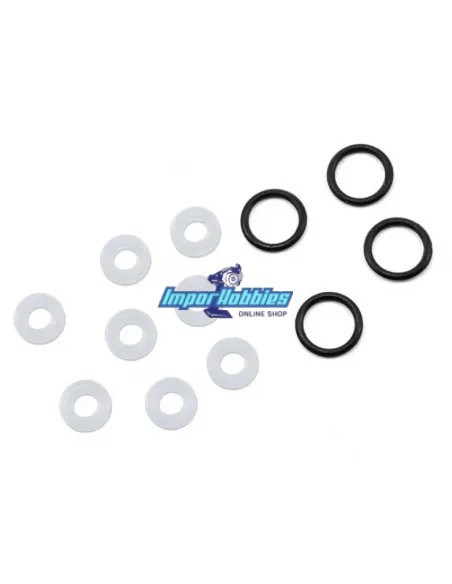 Kit de joints toriques d'amortisseurs X-Ring Team Losi 8IGHT 2.0 / 3.0 / 4.0 / 8IGHT-X TLR243024 - Team Losi 8IGHT 2.0 & 8IGHT 2