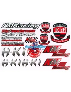 Decal Stiker Set KM Racing H-K1 HK2000 - KM H-K1