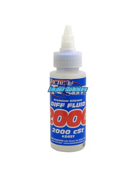 Silicona de diferencial 2000cps 59Ml. Team Associated AS5451 - Siliconas Team Associated