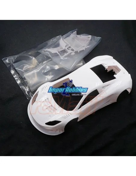 Carrosserie blanche à peindre 98mm Kyosho Mini-Z McLaren MP4-12 MR-03 / RWD MZN163 - Carrosseries à peindre (Blanche) Kyosho Min