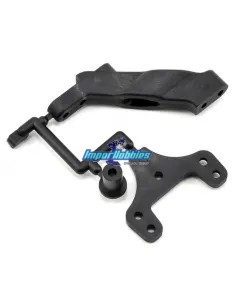 Rear Chassis Brace Set - Carbon Composite Kyosho Lazer ZX6 / ZX6.6 LAW53 - Kyosho Lazer ZX6 Kit - Spare Parts & Option Parts