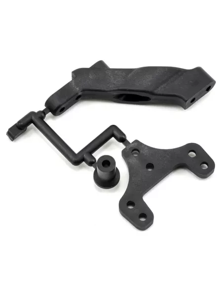 Rear Chassis Brace Set - Carbon Composite Kyosho Lazer ZX6 / ZX6.6 LAW53 - Kyosho Lazer ZX6 Kit - Spare Parts & Option Parts