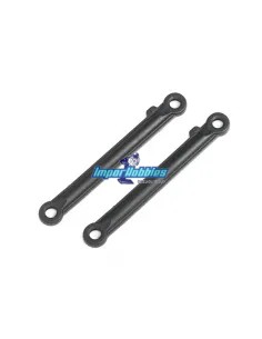 Tirante plástico superior delantero (2 Uds.) Hobbytech Survolt / Revolt REV-168 - Hobbytech Revolt / Survolt BX10 - Repuesto y o
