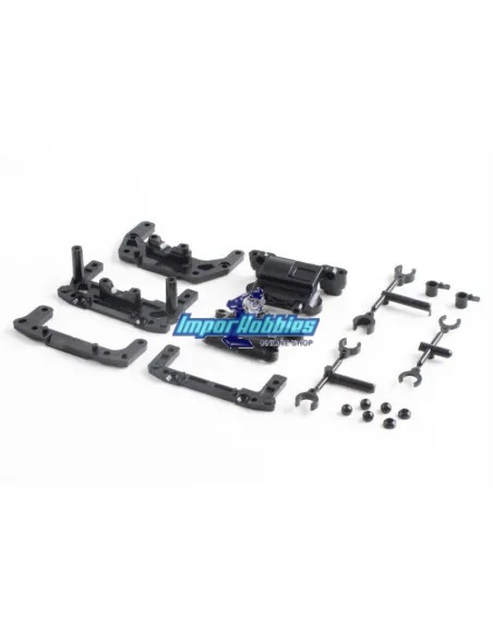 Chasis trasero DWS Kyosho Mini-Z AWD / FWD MDW100-02 - Kyosho Mini-Z AWD Sports - Repuesto y Opciones
