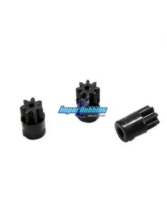 Piñones motor 7T (3 U.) Kyosho Mini-Z MR-015 / F1 / MR-02 / MR-03 / RWD MZ6BK-07 - Kyosho Mini-Z MR-03 Sports / MR-03 VE - Repue