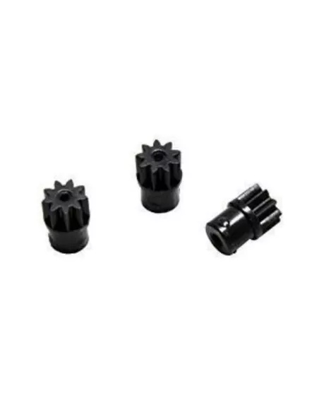 Pinion Gear Set 9T (3 U.) Kyosho Mini-Z MR-015 / F1 / MR-02 / MR-03 / RWD MZ6BK-09 - Kyosho Mini-Z MR-03 Sports / MR-03 VE - Spa