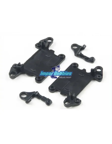 Brazos suspensión delantero & placa N/W Kyosho Mini-Z MR-03 / MR-03VE / RWD MZ406 - Kyosho Mini-Z MR-03 Sports / MR-03 VE - Repu