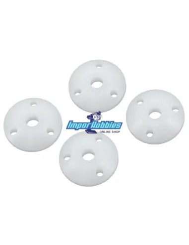 Pistons d'amortisseurs coniques V2 3x1.4 TP (4 U.) Team Associated B5 / B5M / B6 / B6.1 / B6.2 / SC6.1 / T6.1 AS91631 - Team Ass