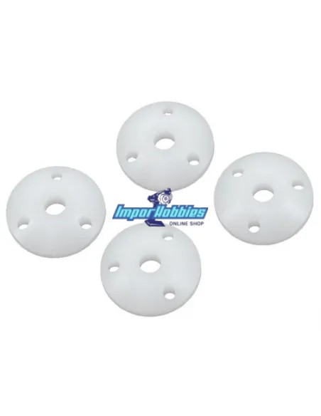 Pistons d'amortisseurs coniques V2 3x1.4 TP (4 U.) Team Associated B5 / B5M / B6 / B6.1 / B6.2 / SC6.1 / T6.1 AS91631 - Team Ass