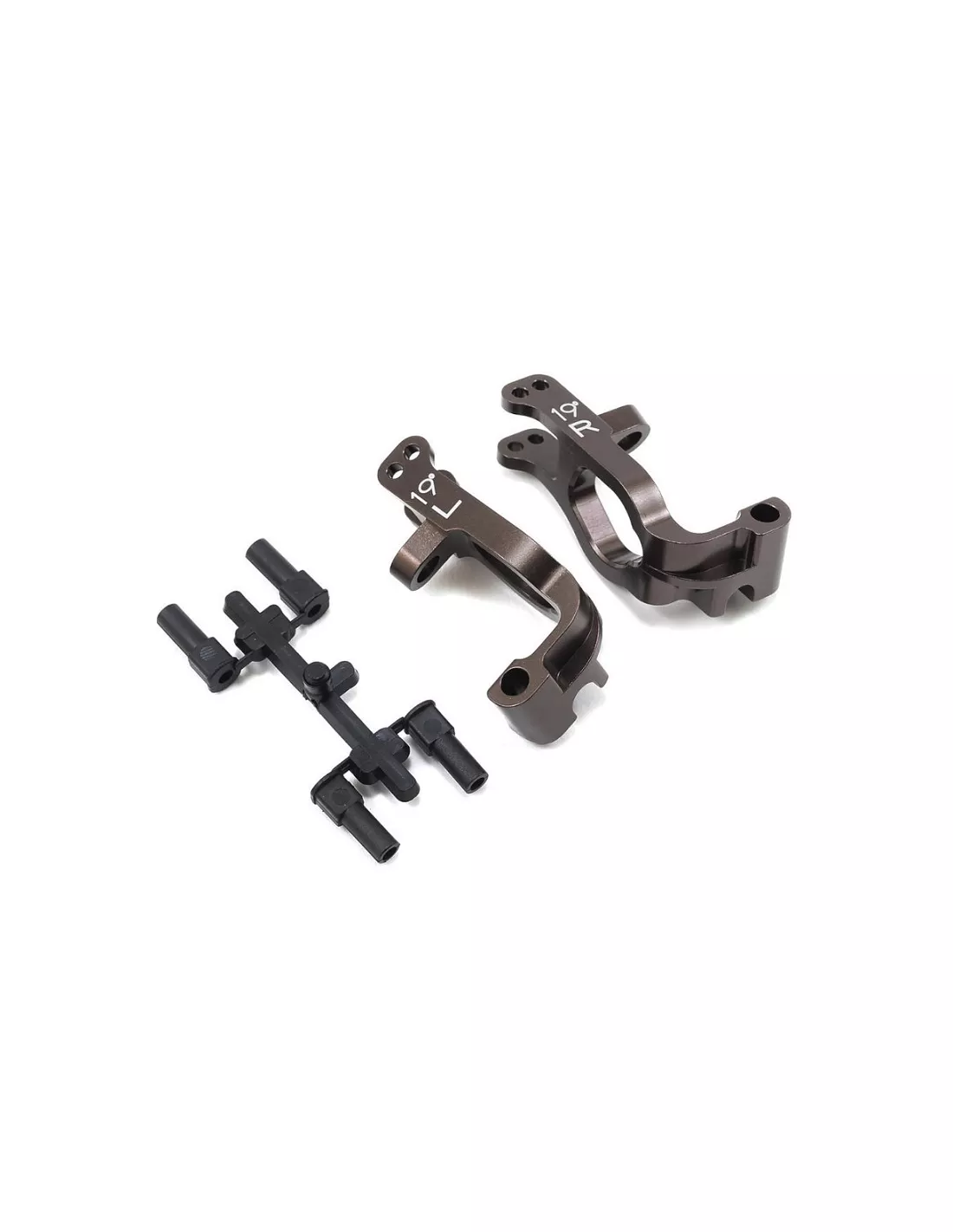 Kyosho Inferno MP10 FRONT HUB CARRIERS Aluminum Knuckle UPDATED KYO33015B 