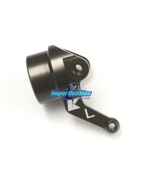 Fusée aluminium avant gauche Kyosho Inferno MP9 TKI4 / MP9e EVO / MP10 / MP10T IF488-L - Kyosho Inferno MP9 TKI4 Nitro Kit - Piè