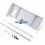 Aileron blanc New Kyosho Inferno MP9 / MP10 / MP10T IF491W