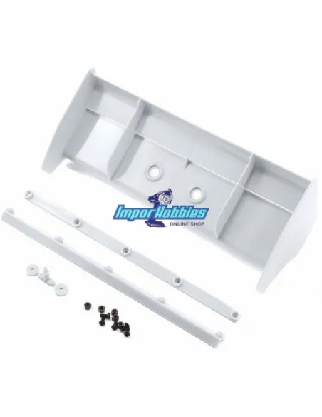 Alerón blanco New Kyosho Inferno MP9 / MP10 / MP10T IF491W - Kyosho Inferno 7.5 / Neo / Neo Race Spec - Repuesto y opciones