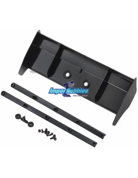 Alerón negro New Kyosho Inferno MP9 / MP10 / MP10T IF491BK - Kyosho Inferno 7.5 / Neo / Neo Race Spec - Repuesto y opciones