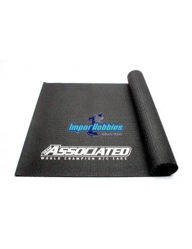 Pit Mat negro 1200x600x5mm Team Associated SP30 - Merchandising Team Associated