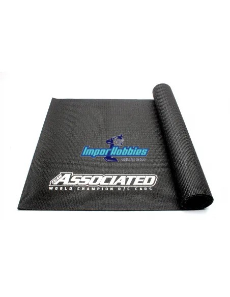 Pit Mat negro 1200x600x5mm Team Associated SP30 - Merchandising Team Associated