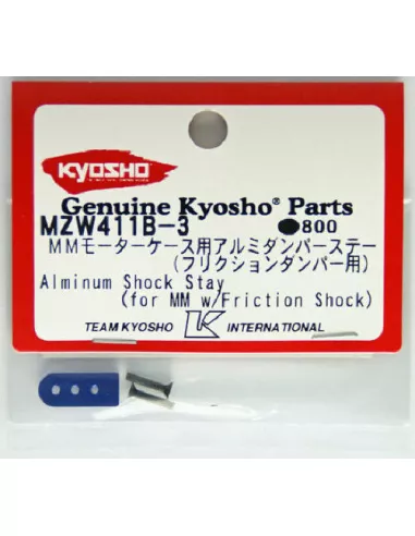 Aluminum Shock Stay w/ Friction Shock - MZW411B Kyosho Mini-Z MR-03 MZW411B-3 - Kyosho Mini-Z MR-03 Sports / MR-03 VE - Spare Pa