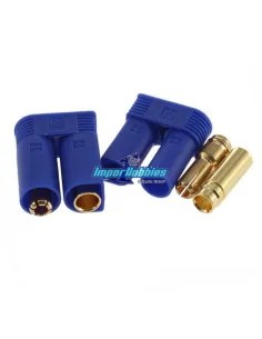 Conector oro EC5 macho - hembra (1 Par) Fussion FS-00021 - Conectores RC