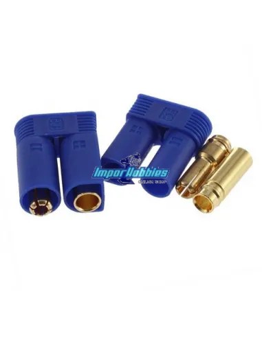 Conector oro EC5 macho - hembra (1 Par) Fussion FS-00021 - Conectores RC