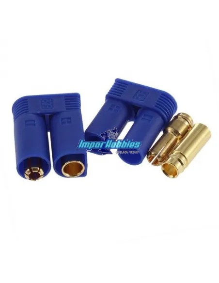 Connecteur Gold EC5 mâle - femelle (1 + 1 U.) Fussion FS-00021 - Connecteurs R/C