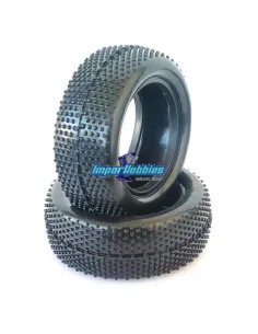 Ruedas VP-Pro Turbo Trax Evo delanteras 1/10 Buggy 4WD Soft - Solo Goma (2 U.) VP304U-UF - Pneus 1/10Th Buggy VP-Pro Racing