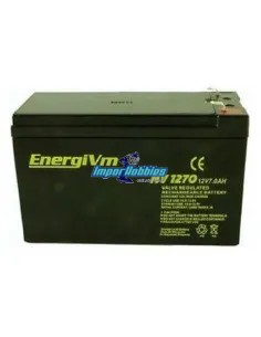 Batería plomo 12V 7A para mesa de arranque Fussion FS-MM010 - Baterías de plomo