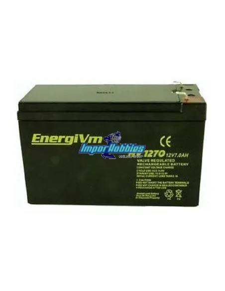 Batería plomo 12V 7A para mesa de arranque Fussion FS-MM010 - Baterías de plomo