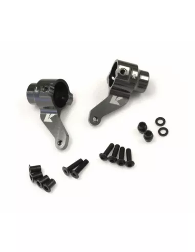 CNC Aluminium Knuckle Set Kyosho Fazer VE / VE X / VEi FAW052B - Kyosho Fazer Rally VE-X - Spare Parts & Option Parts